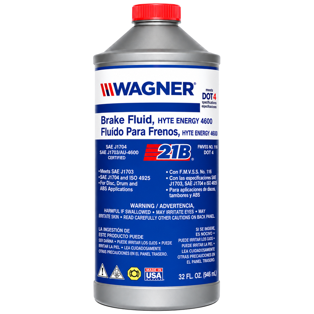 Líquido de frenos WAGNER DOT3 Super Heavy Duty 1LT