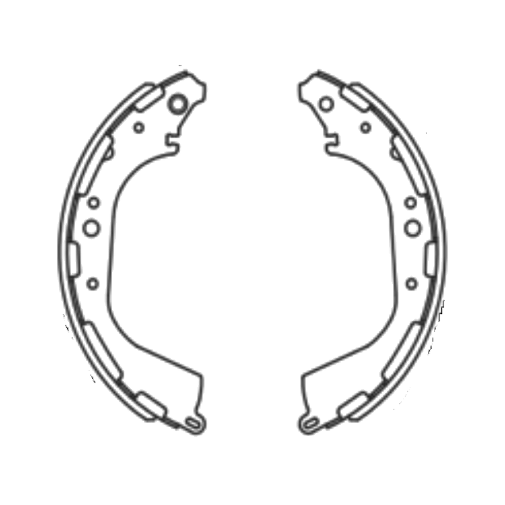 Balata de Freno GTX (FH-1189-GTX) - dibujo técnico