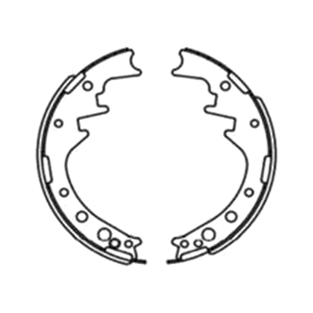 Balata de Freno GTX (FH-2260-GTX) - dibujo técnico