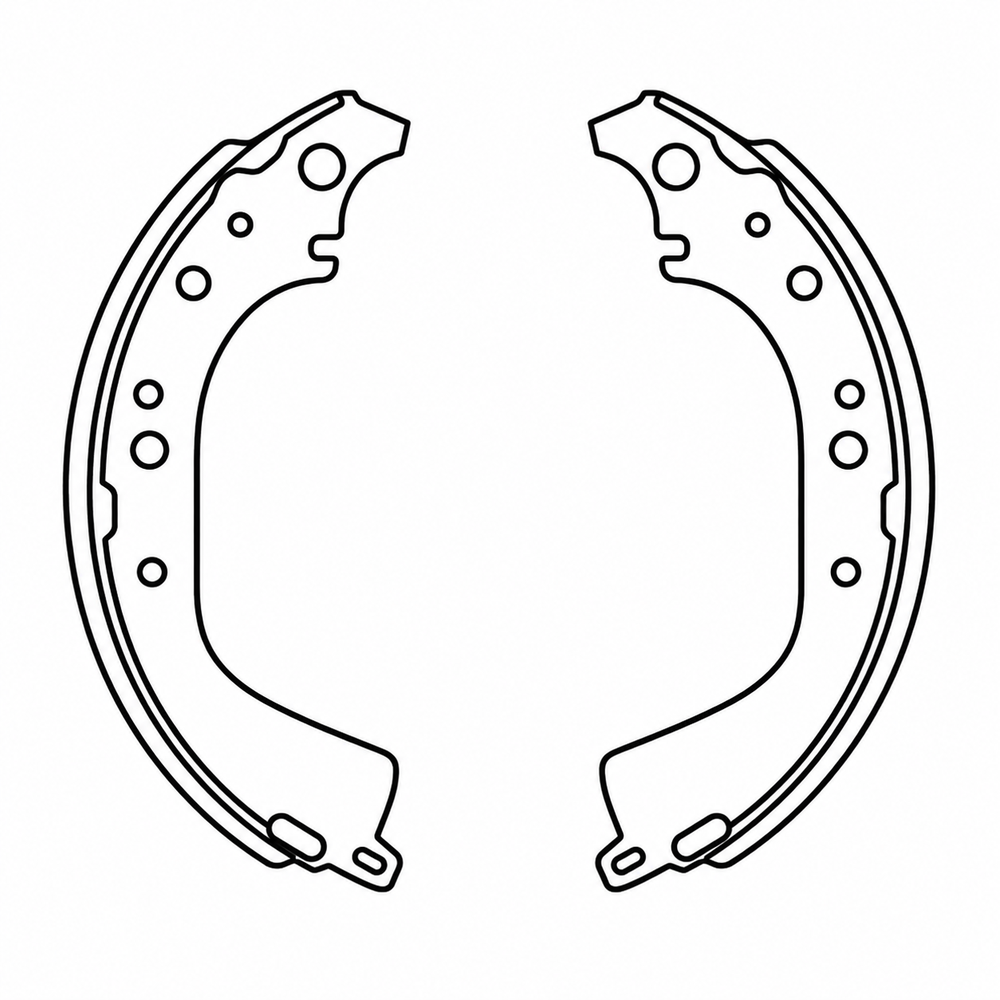 Balata de Freno GTX (FH-2305-GTX) - dibujo técnico corregido