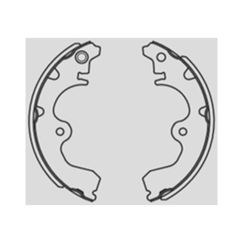 Balata de Freno GTX (FH-2321-GTX) - dibujo técnico