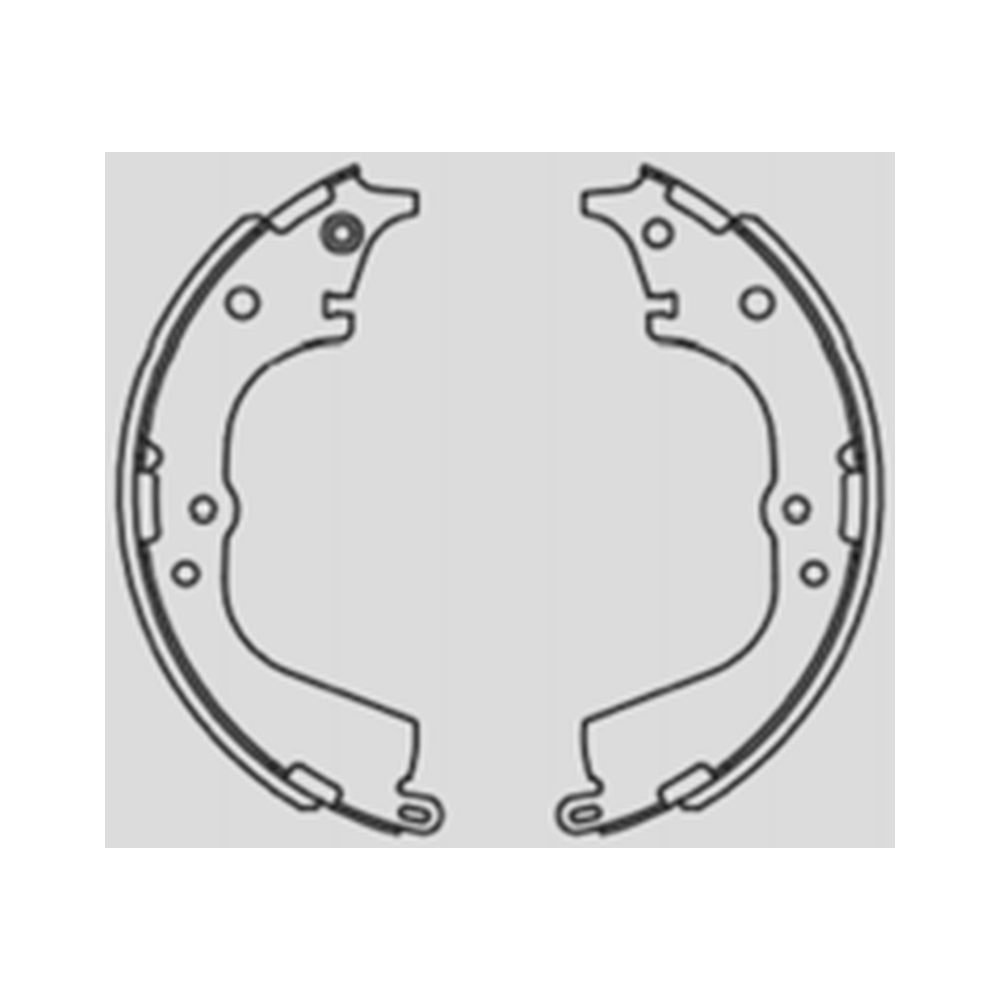 Balata de Freno GTX (FH-2330-GTX) - dibujo técnico