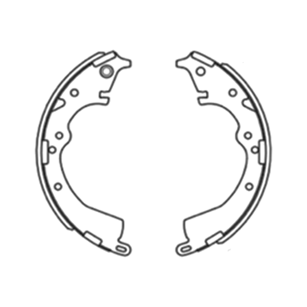 Balata de Freno GTX (FH-2335-GTX) - dibujo técnico