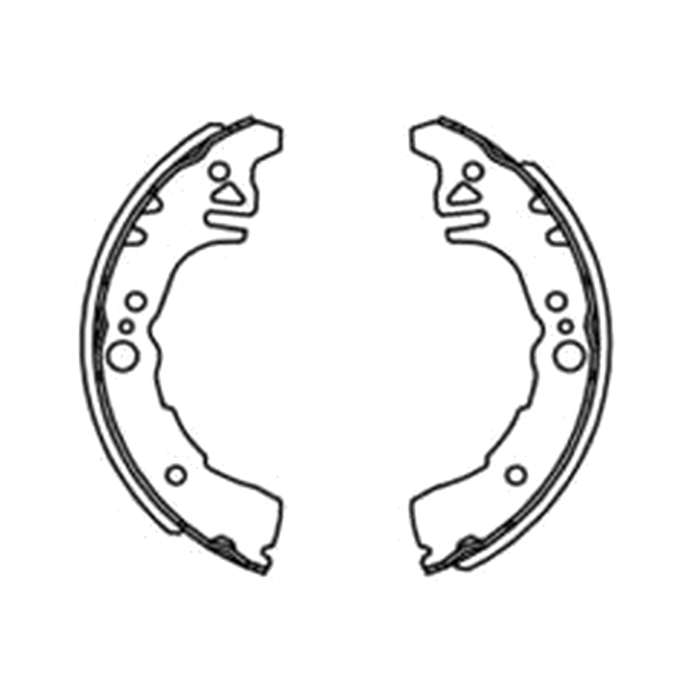 Balata de Freno GTX (FH-2350-GTX) - dibujo técnico