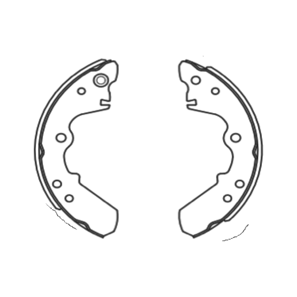 Balata de Freno GTX (FH-4435-GTX) - dibujo técnico