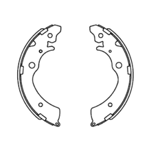 Balata de Freno GTX (FH-5524B-GTX) - dibujo técnico