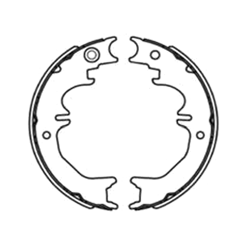 Balata de Freno de Mano GTX (FH-6040-GTX) - dibujo técnico