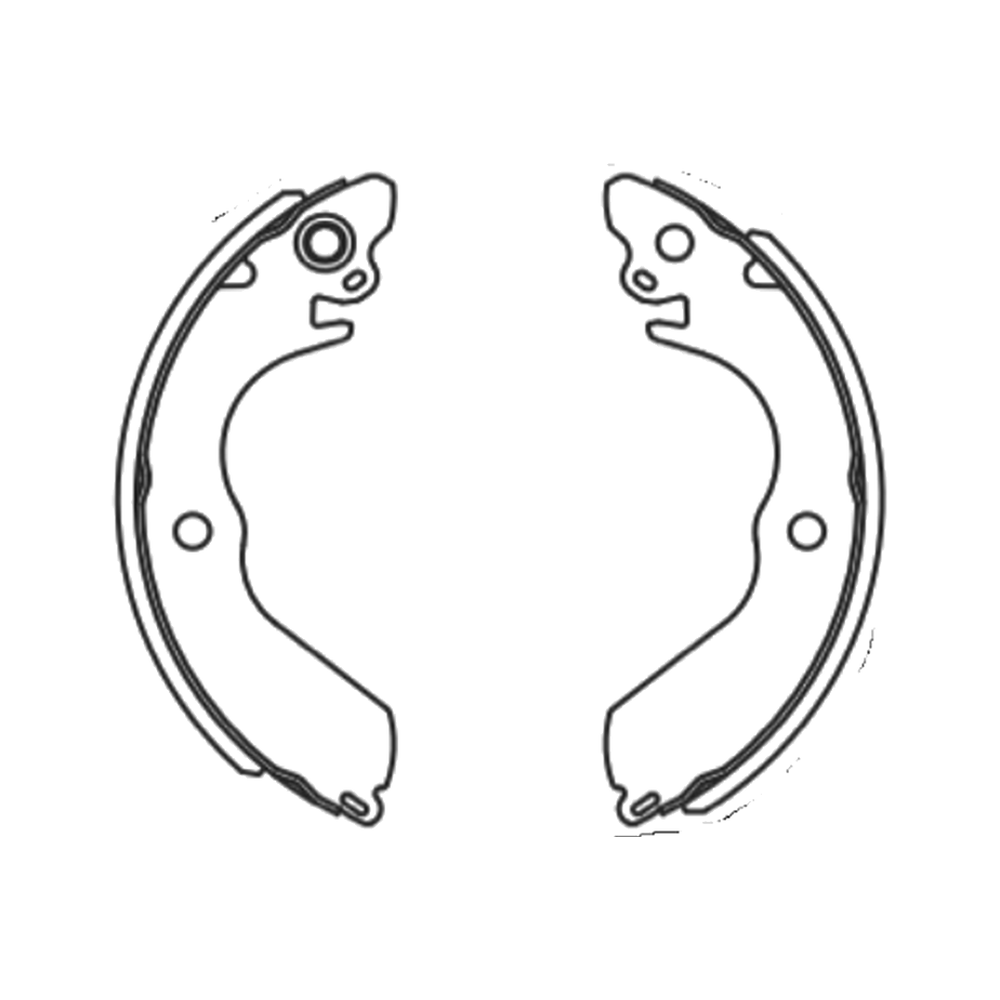Balata de Freno GTX (FH-6712-GTX) - dibujo técnico