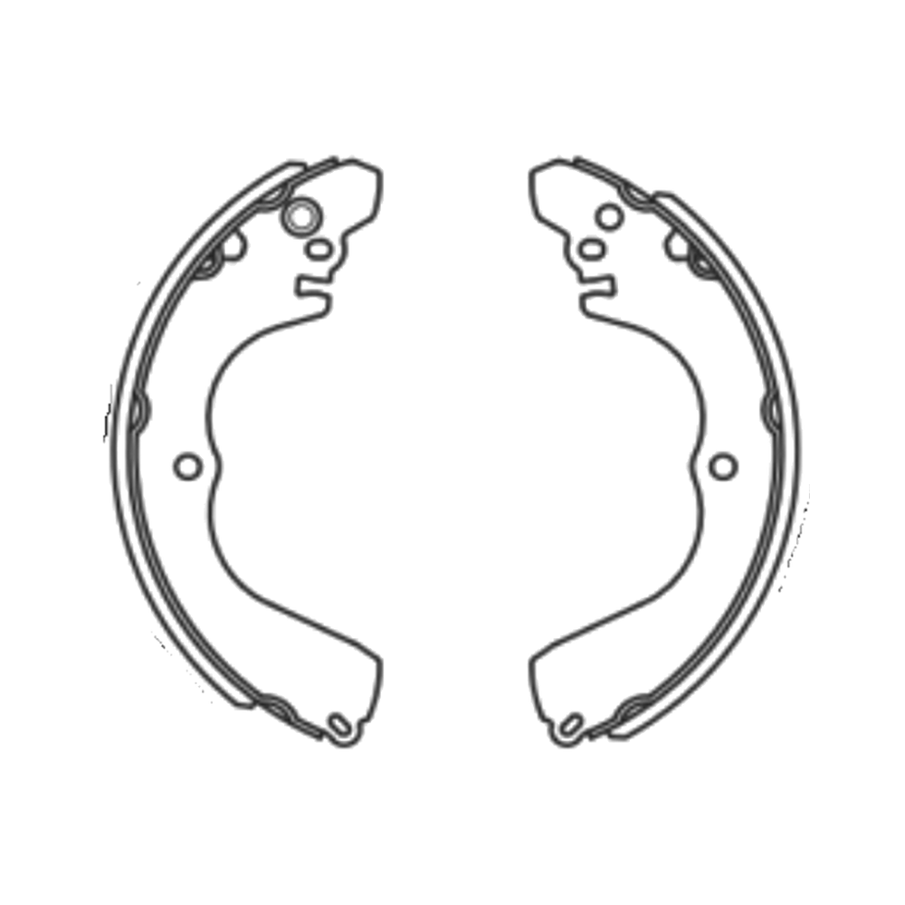 Balata de Freno GTX (FH-6723-GTX) - dibujo técnico