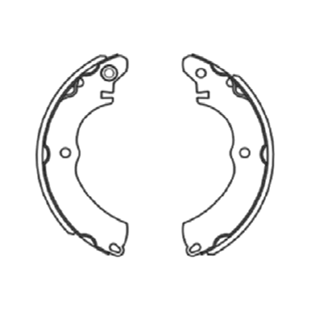 Balata de Freno GTX (FH-6729-GTX) - dibujo técnico