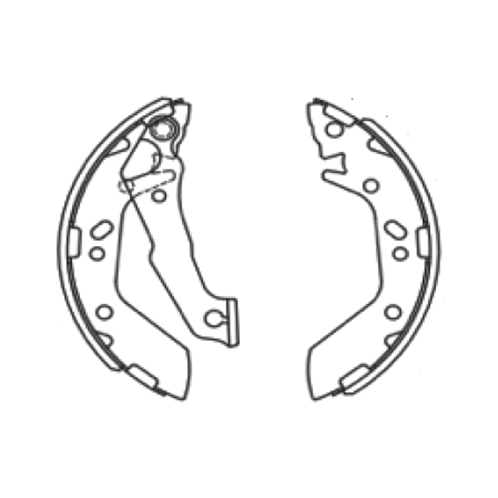Balata de Freno GTX (FH-749-GTX) - dibujo técnico
