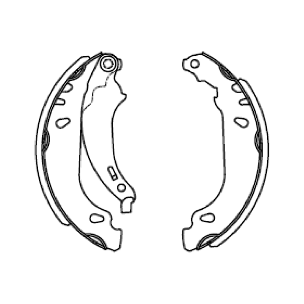 Balata de Freno GTX (FH-8131-GTX) - dibujo técnico