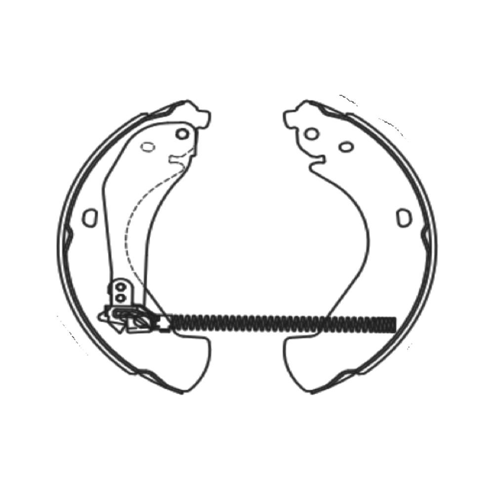 Balata de Freno GTX (FH-815-GTX) - dibujo técnico