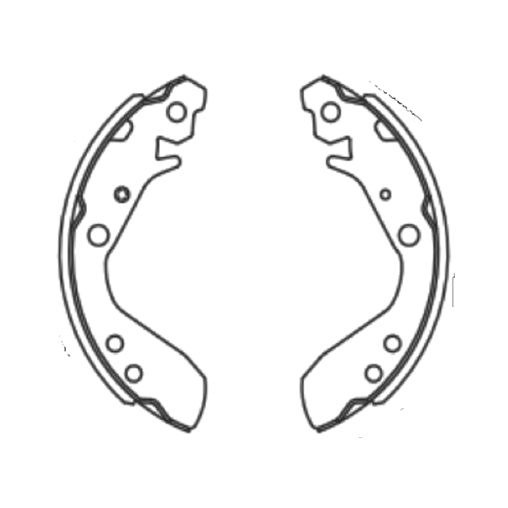 Balata de Freno GTX (FH-8175-GTX) - dibujo técnico