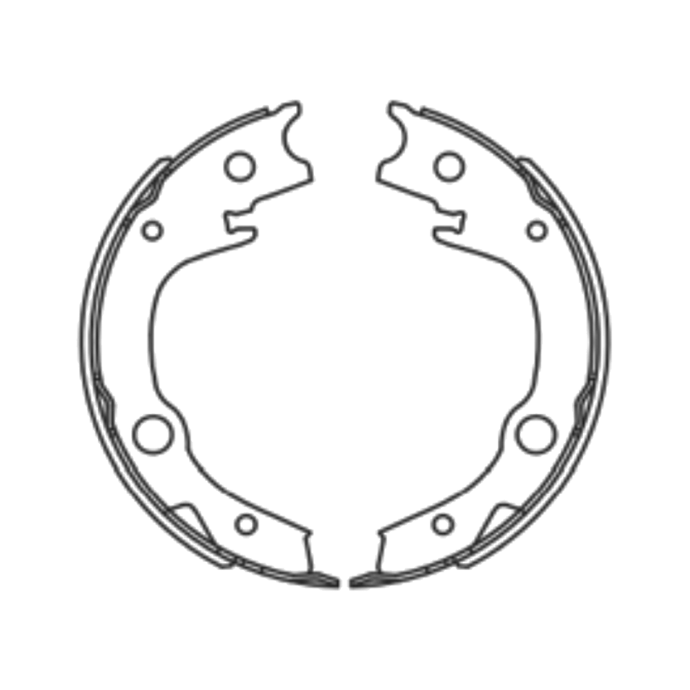 Balata de Freno GTX (FH-8177-GTX) - dibujo técnico