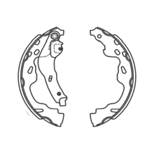 Balata de Freno GTX (FH-8183-GTX) - dibujo técnico