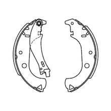 Balata de Freno GTX (FH-8252-GTX) - dibujo técnico