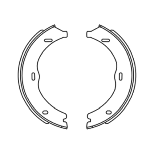 Balata de Freno de Mano GTX (FH-8275-GTX) - dibujo técnico