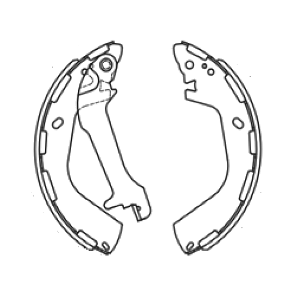 Balata de Freno GTX (FH-8276-GTX) - dibujo técnico