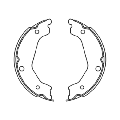 Balata de Freno de Mano GTX (FH-8278-GTX) - dibujo técnico