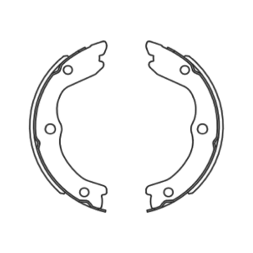 Balata de Freno de Mano GTX (FH-8279-GTX) - dibujo técnico