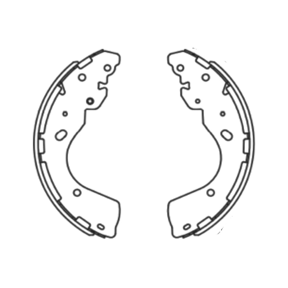 Balata de Freno GTX (FH-8288-GTX) - dibujo técnico
