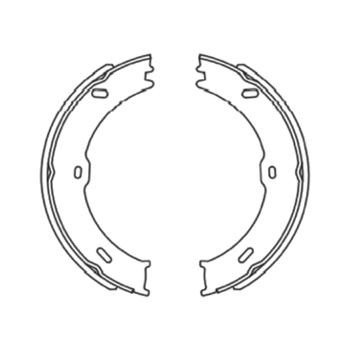 Balata de Freno de Mano GTX (FH-8293-GTX) - dibujo técnico