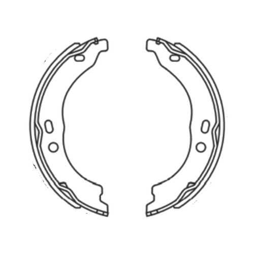 Balata de Freno de Mano GTX (FH-8295-GTX) - dibujo técnico