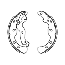 Balata de Freno GTX (FH-8296-GTX) - dibujo técnico