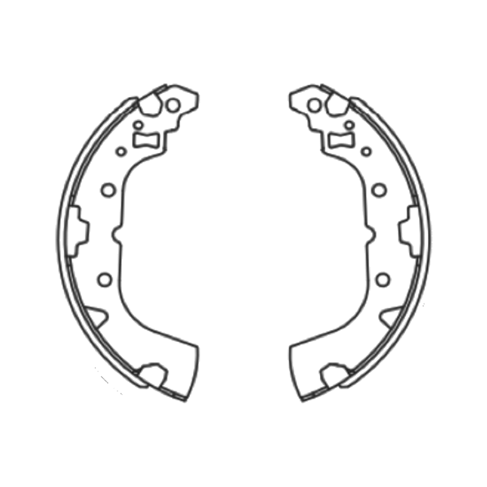 Balata de Freno GTX (FH-8360-GTX) - dibujo técnico