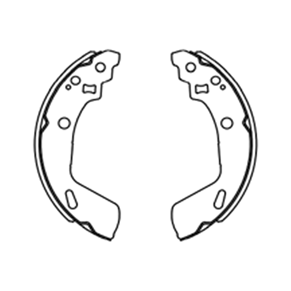 Balata de Freno GTX (FH-8361-GTX) - dibujo técnico