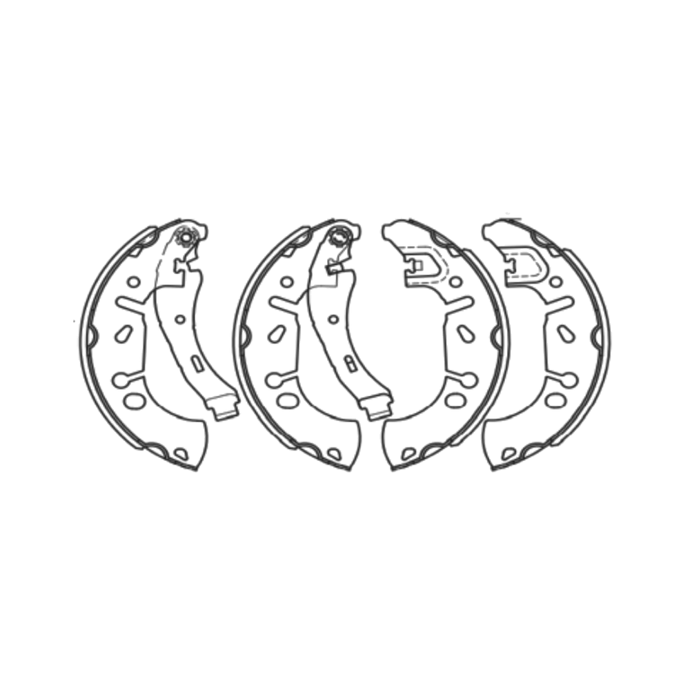 Balata de Freno GTX (FH-8363-GTX) - dibujo técnico