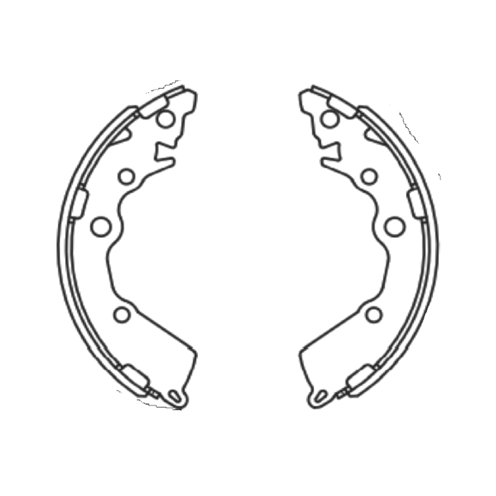 Balata de Freno GTX (FH-8383-GTX) - dibujo técnico