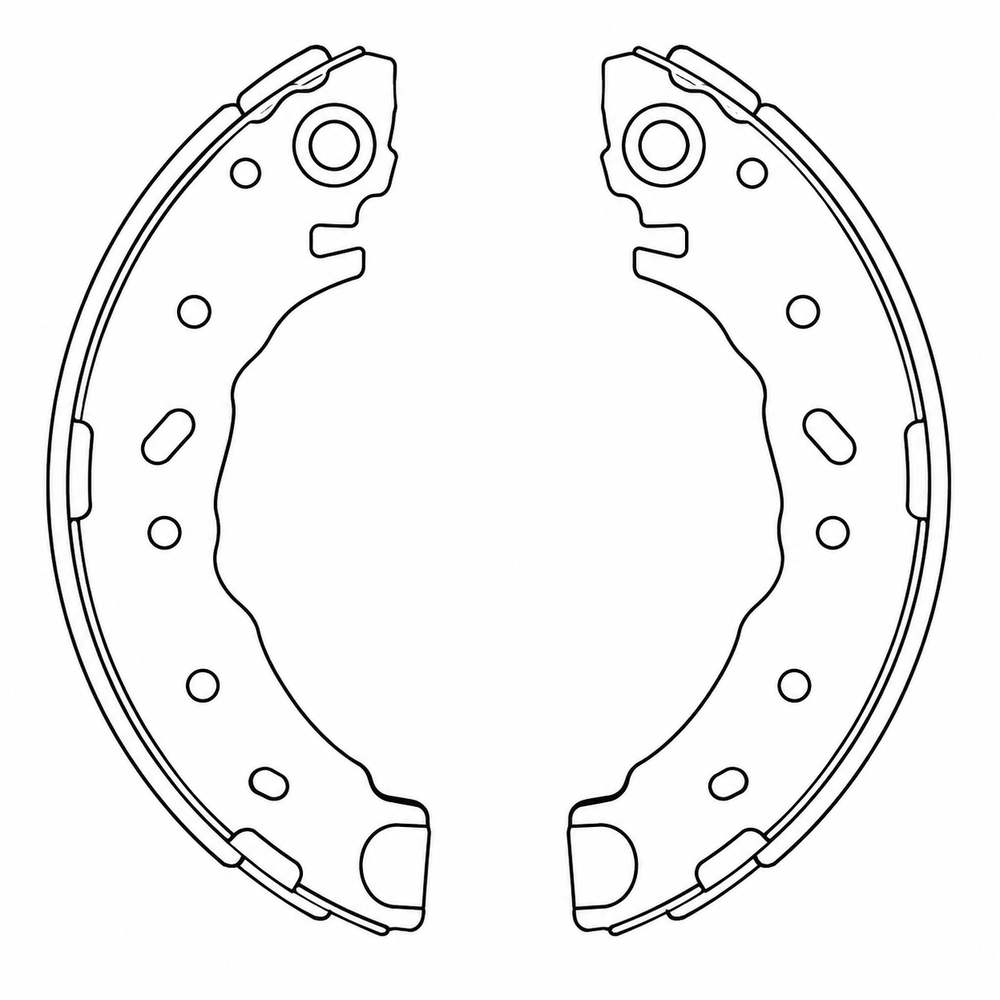 Balata de Freno GTX (FH-8454-GTX) - dibujo técnico