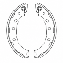 Balata de Freno GTX (FH-8474-GTX) - dibujo técnico