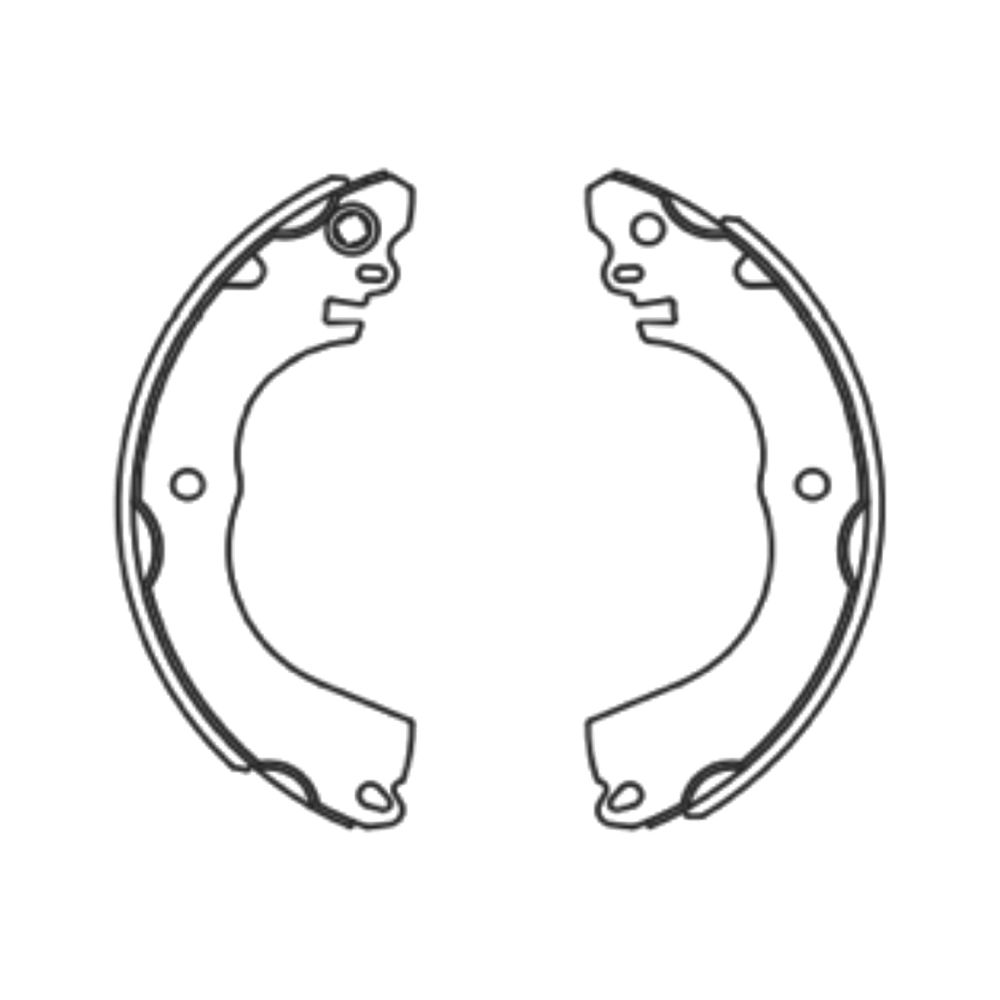 Balata de Freno GTX (FH-924-GTX) - dibujo técnico