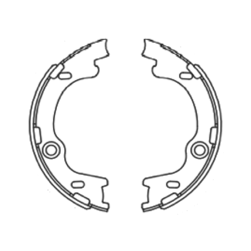 Balata de Freno de Mano GTX (FH-964-GTX) - dibujo técnico