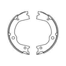 Balata de Freno de Mano GTX (FH-981-GTX) - dibujo técnico