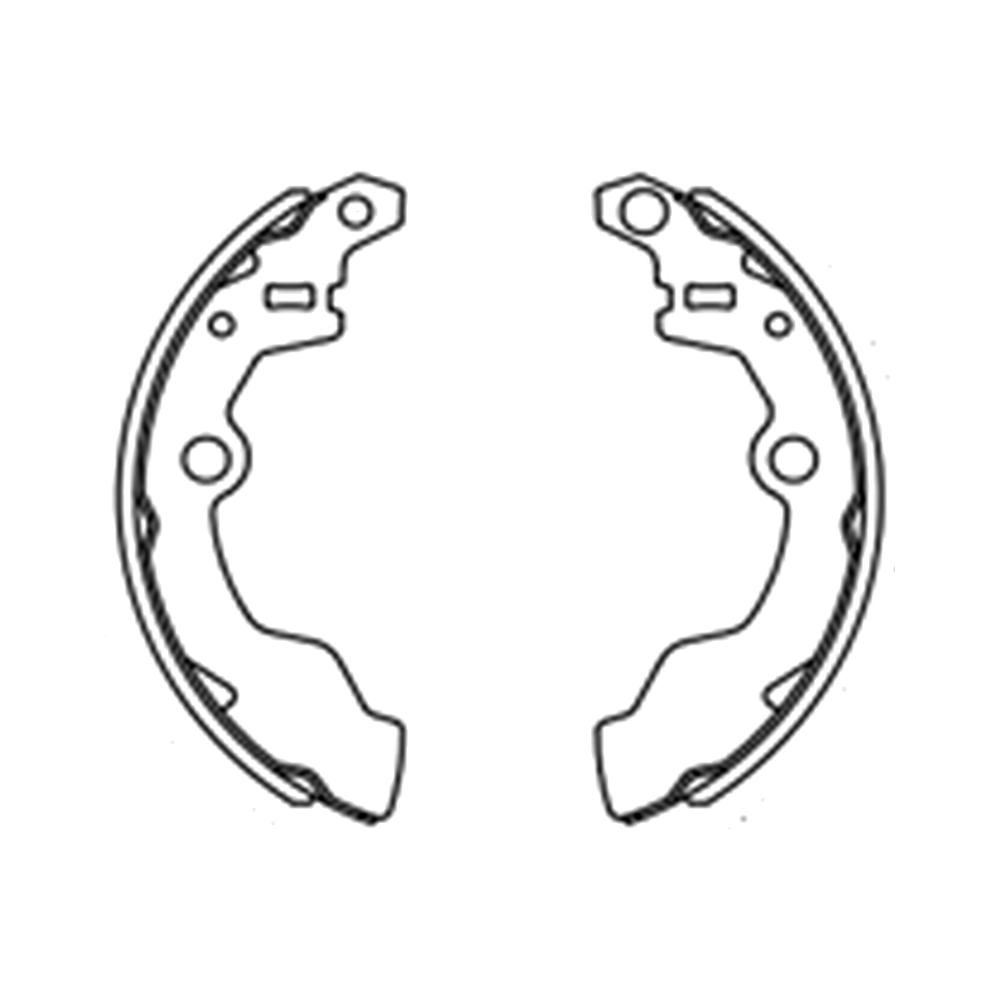 Balata de Freno GTX (FH-9931-GTX) - dibujo técnico