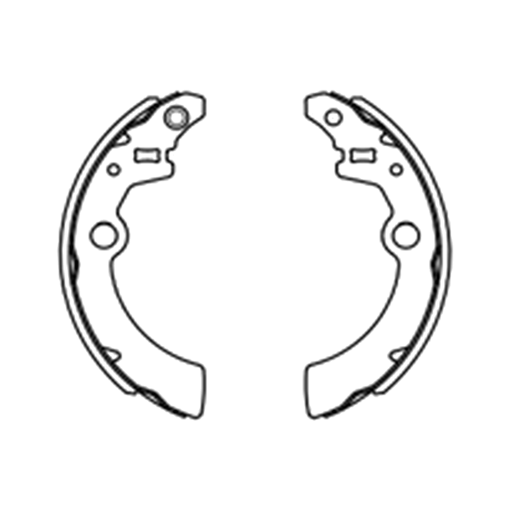 Balata de Freno GTX (FH-9959-GTX) - dibujo técnico