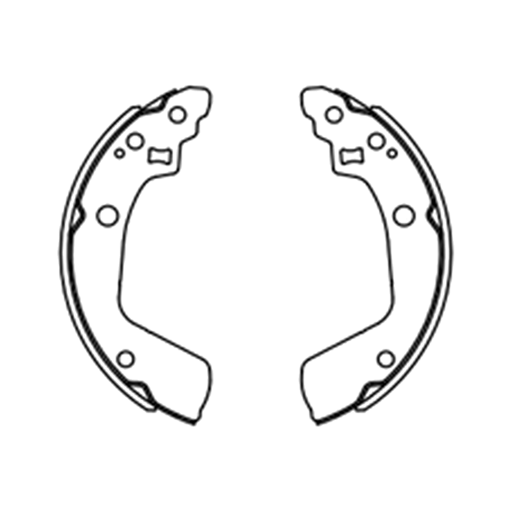 Balata de Freno GTX (FH-9969-GTX) - dibujo técnico