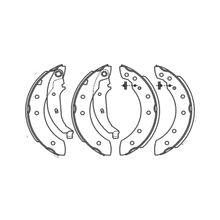 Balata de Freno GTX (FH-9988-GTX) - dibujo técnico