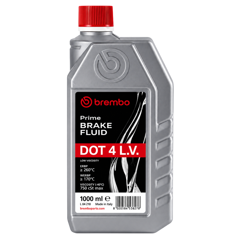Líquido de frenos BREMBO DOT4 Prime L.V. 1LT